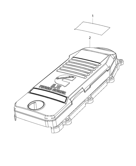 2020 Ram 3500 Cab Chassis Engine Identification Diagram 2 - Thumbnail