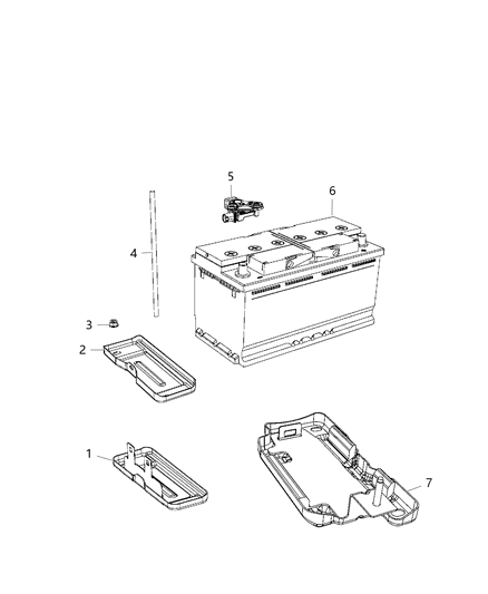 2020 Jeep Grand Cherokee Battery Diagram 2 - Thumbnail