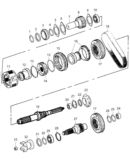 2012 Ram 2500 Gear Train Diagram 2 - Thumbnail