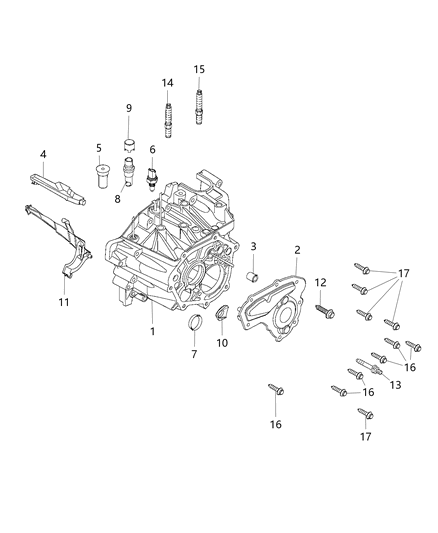 2020 Ram ProMaster 2500 Case & Related Parts Diagram 2 - Thumbnail