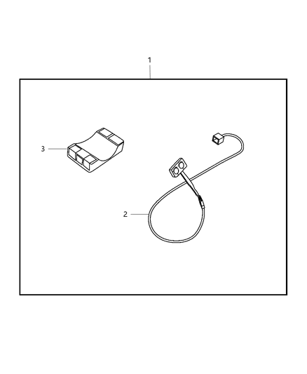 2009 Jeep Commander Heater Kit - Seat Diagram
