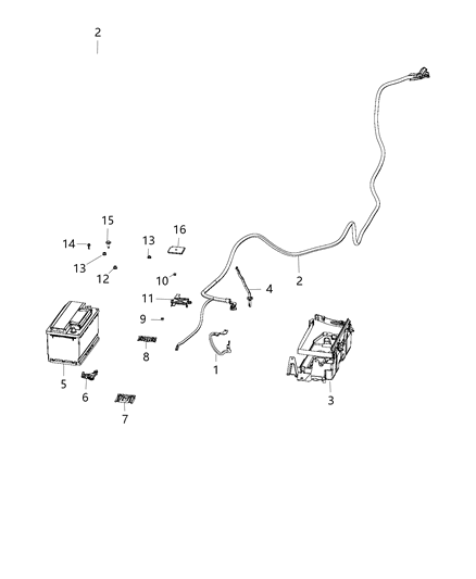 2015 Dodge Charger Temperature Sensor Diagram for 4692269AI