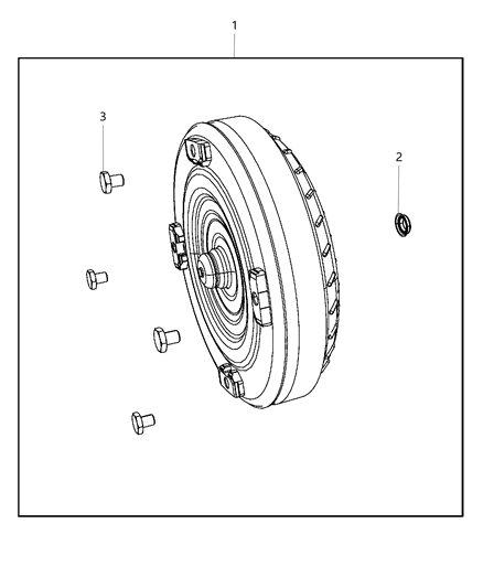 2015 Dodge Journey Torque Converter Diagram 1 - Thumbnail