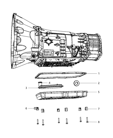 2008 Jeep Commander Oil Filler Diagram 2 - Thumbnail