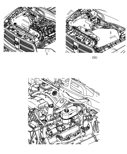 2015 Ram 3500 Cab Chassis Engine Compartment Diagram