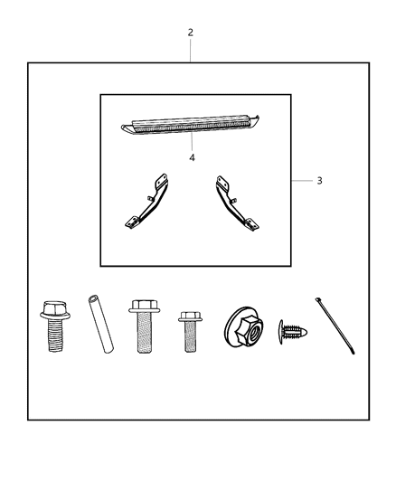 2015 Ram C/V Conversion Kit, Exterior Diagram 6 - Thumbnail