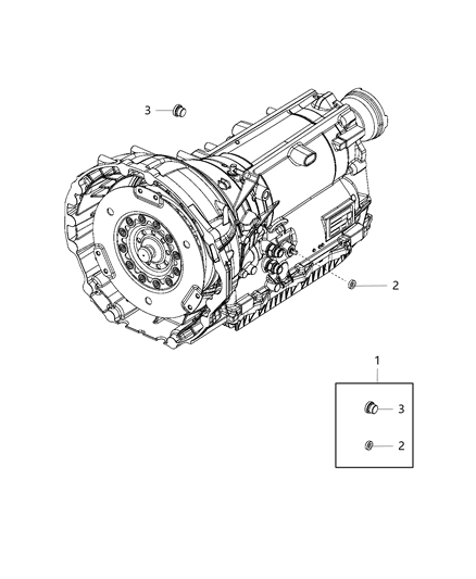 2021 Dodge Durango Parking Sprag & Related Parts Diagram 2 - Thumbnail