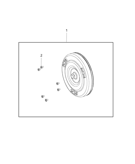 2019 Ram ProMaster 2500 Torque Converter Diagram 2 - Thumbnail