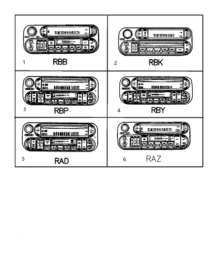 2004 Dodge Stratus Sedan Radios Diagram