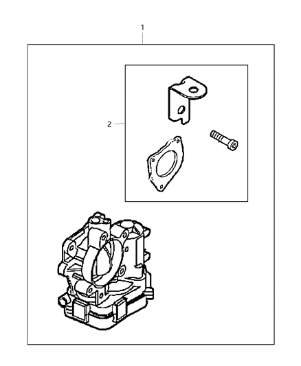 2017 Dodge Journey Throttle Body Diagram 1 - Thumbnail