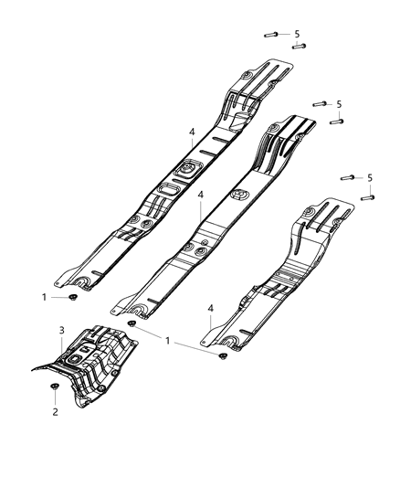 2013 Ram 5500 Exhaust System Heat Shield Diagram