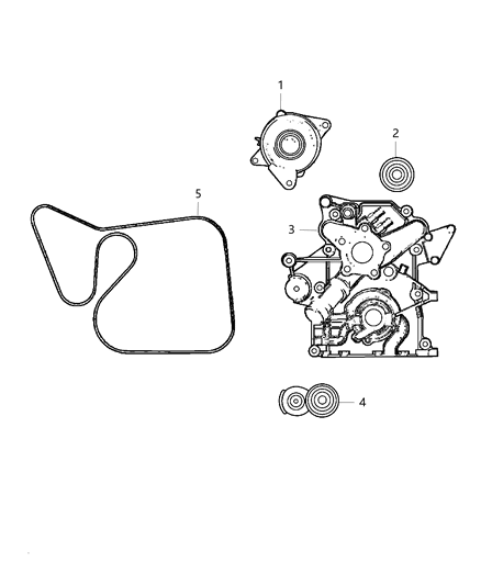 2005 Dodge Ram 1500 Alternator Diagram 3 - Thumbnail