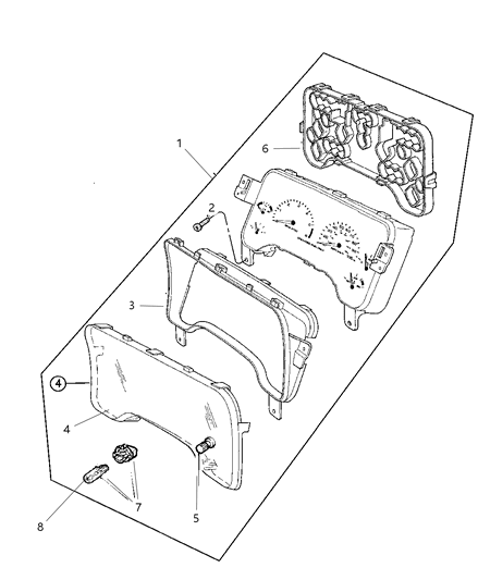 1997 Jeep Wrangler Instrument Cluster Diagram