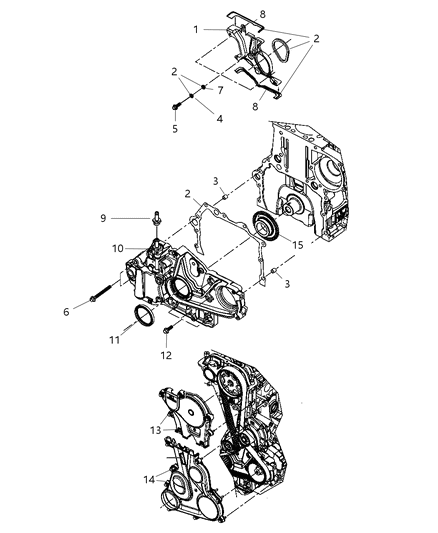 2009 Jeep Wrangler Timing System Diagram 1 - Thumbnail