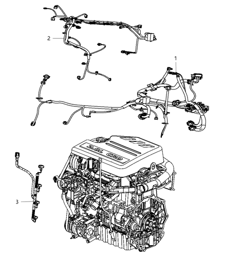 2012 Ram C/V Wiring - Engine Diagram 1 - Thumbnail