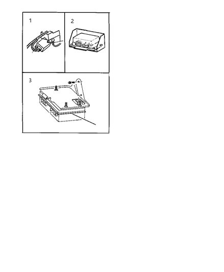 2000 Dodge Dakota Control Unit Anti-Lock Brake Diagram for 52010212AC