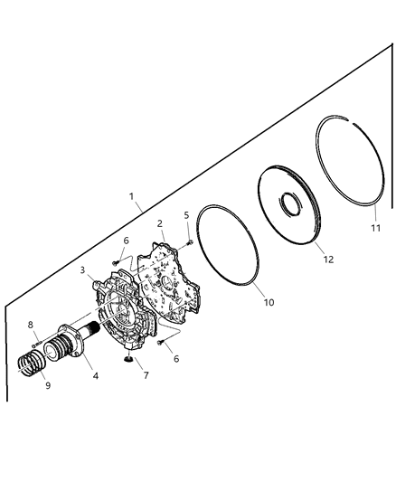 2007 Jeep Liberty Oil Pump & Reaction Shaft Diagram 2 - Thumbnail