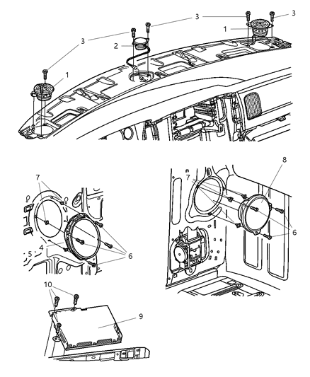 2007 Dodge Ram 3500 Cab Chassis Speakers Diagram