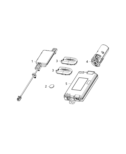 2017 Dodge Charger Module, Remote Start Diagram 1 - Thumbnail
