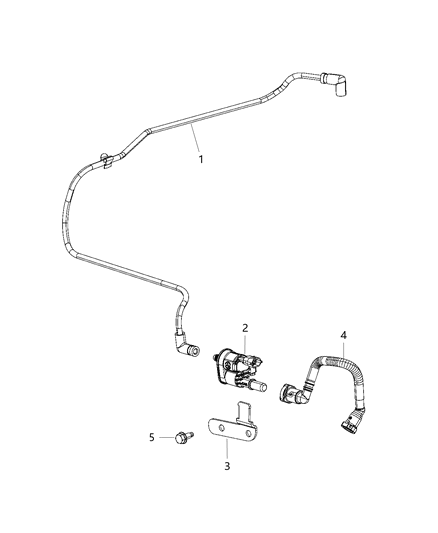 2019 Dodge Challenger Emission Control Vacuum Harness Diagram 3 - Thumbnail