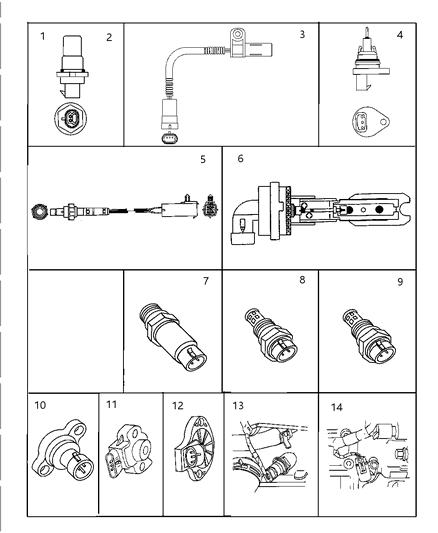 2000 Chrysler Sebring Coupe Sensors Diagram