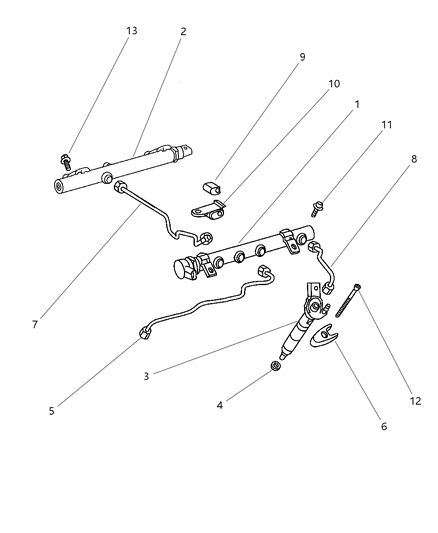 2009 Jeep Grand Cherokee Fuel Rail Diagram 2 - Thumbnail