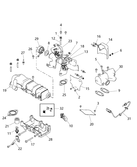 2020 Ram 2500 EGR System Diagram 2 - Thumbnail