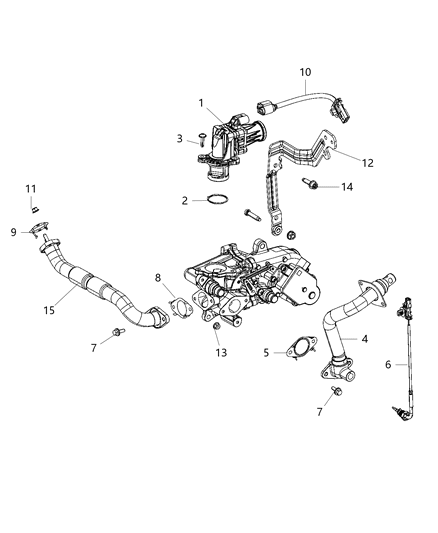 2019 Jeep Wrangler Egr Valve Diagram 1 - Thumbnail