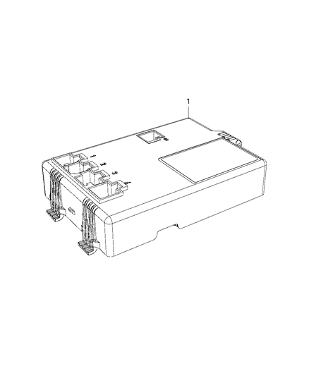 2021 Jeep Wrangler Modules, Body Diagram 6 - Thumbnail
