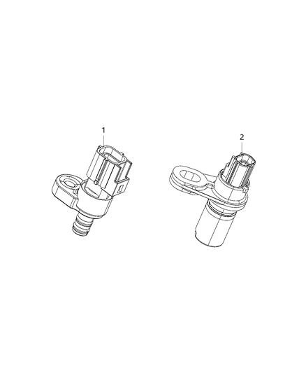 2020 Ram 1500 Classic Sensors - Transmission Diagram