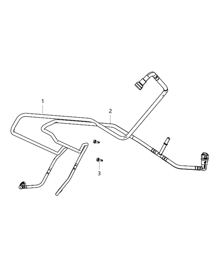2010 Jeep Wrangler Fuel Line Diagram 1 - Thumbnail