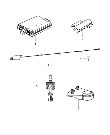 2014 Dodge Journey Remote Start of Electrical Diagram