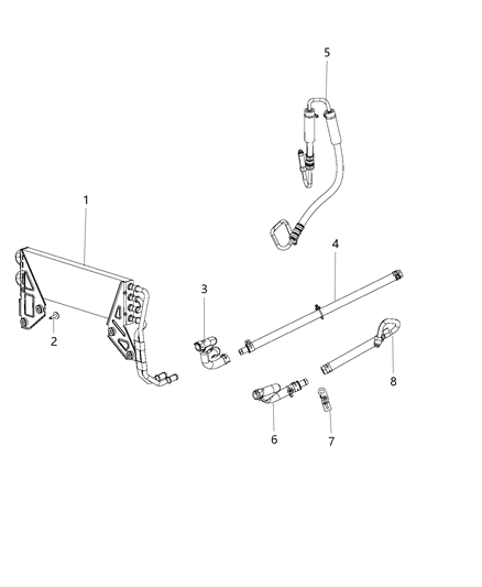 2018 Ram 2500 Power Steering Hose Diagram 3 - Thumbnail