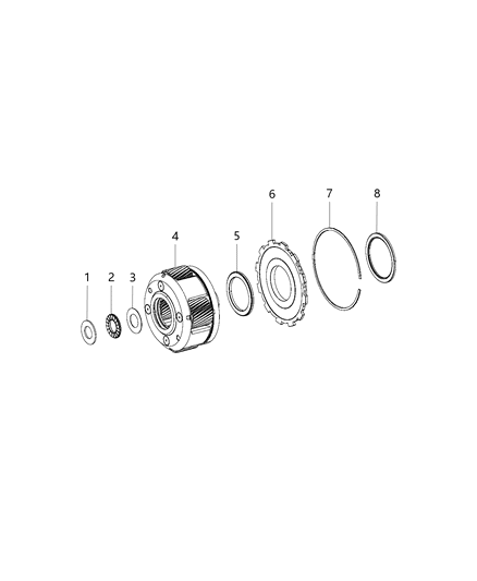 2020 Ram 3500 Pickup Gear Train Diagram 5 - Thumbnail