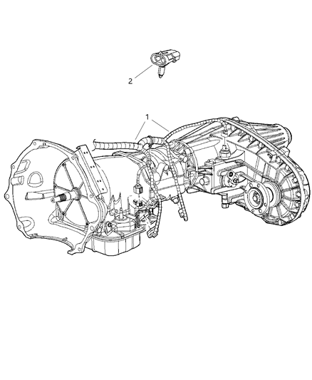 2012 Ram 3500 Pickup Wiring - Transmission Diagram
