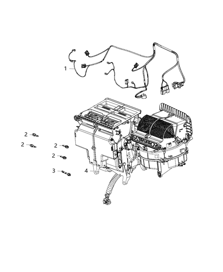 2020 Chrysler Voyager Sensors - Body Diagram 1 - Thumbnail
