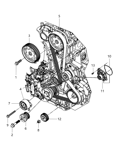 2012 Ram C/V Timing System Diagram 2 - Thumbnail