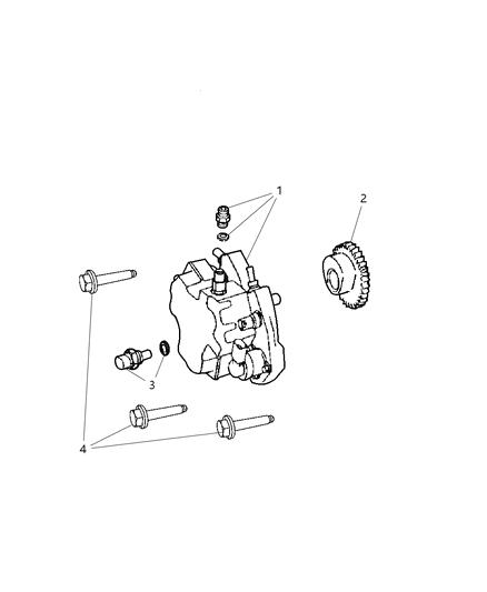 2007 Jeep Grand Cherokee Fuel Injection Pump Diagram 1 - Thumbnail