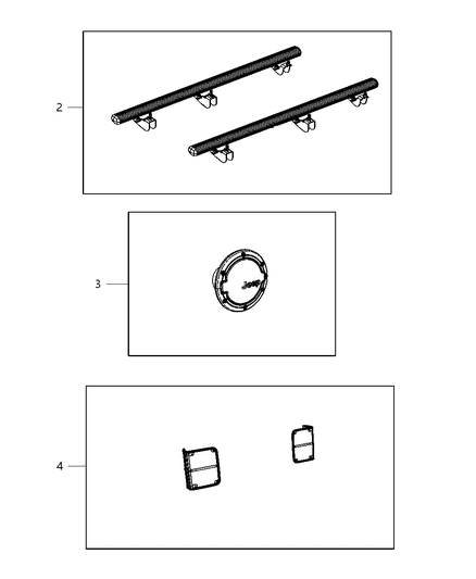 2013 Jeep Wrangler Black Appearance Package Diagram 2 - Thumbnail