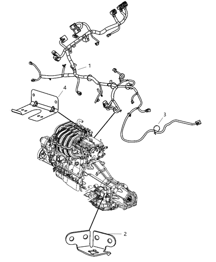 2006 Jeep Wrangler Wiring - Engine Diagram 2 - Thumbnail