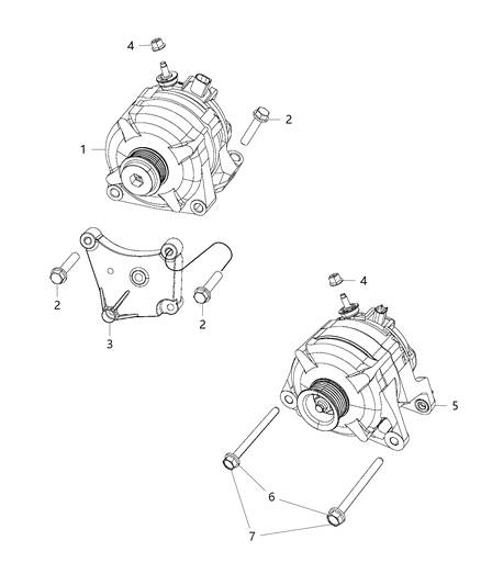 2018 Ram 5500 Alternator Diagram 1 - Thumbnail