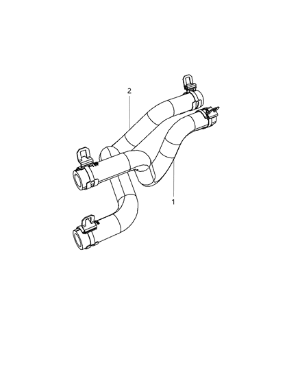 2010 Chrysler Sebring Heater Plumbing Diagram 2 - Thumbnail