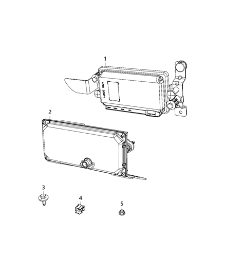 2020 Ram 1500 New Style Modules, Body Diagram 15 - Thumbnail