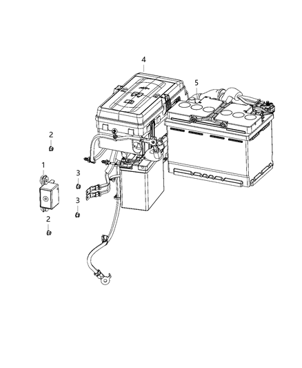 2020 Jeep Wrangler Modules, Body Diagram 15 - Thumbnail