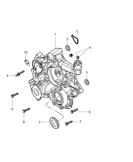2009 Dodge Durango Timing System Diagram 1 - Thumbnail