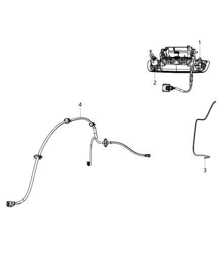 2017 Ram 3500 Pickup Rear View Camera Diagram