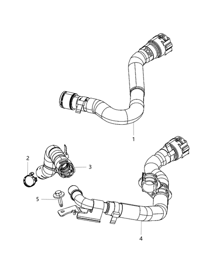 2013 Dodge Dart Heater Hoses Diagram 2 - Thumbnail