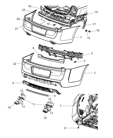 2012 Chrysler 300 Brake Hose Bolt Diagram for 6105038AA