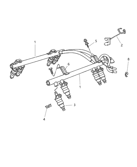 2002 Dodge Ram 2500 Regular Cab Fuel Rail Diagram