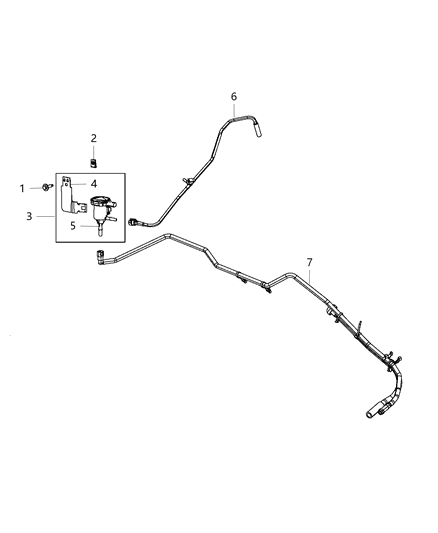 2011 Ram 3500 Cab Chassis Emission Control Vacuum Harness Diagram